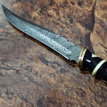 Load image into Gallery viewer, Hand Made Custom Damascus Steel Knife